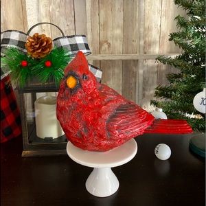 Cardinal Bird Christmas Decoration